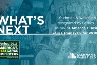 Cushman & Wakefield recognized as a top employer for diversity by Forbes