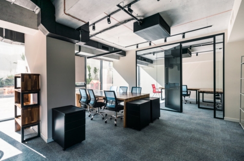 Furnished office space for rent in Bagebi, Tskneti Highway 2 - interior 1